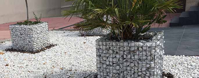 La naturalidad de los áridos decorativos
