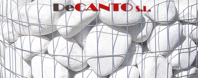 Bolos Blancos de Áridos decorativos Decanto